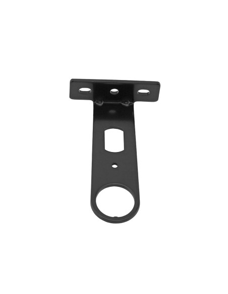 1-1/8 Steel Basket Bracket Black.